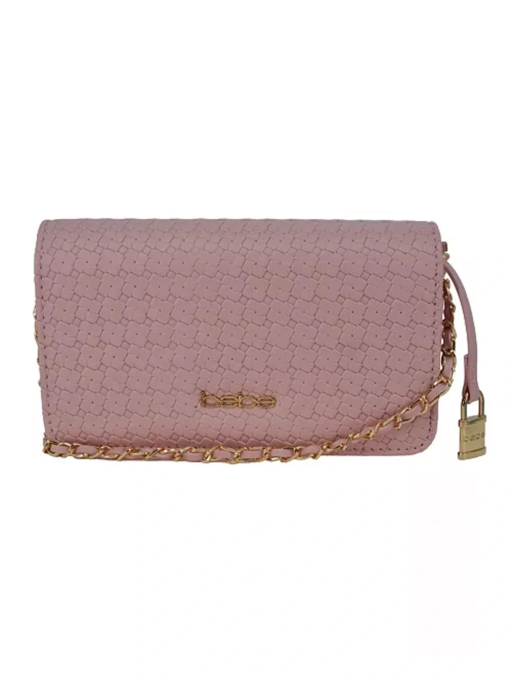 bebe Otto Blush Pink Crossbody with Wallet and Gold Hardware Brand New MSRP $89